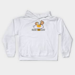 Crazy Egg Lady Kids Hoodie